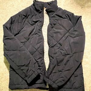 Sherpa lined quilted jacket
